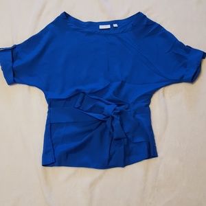 NY&Company Dolman Sleeve Blue Top
